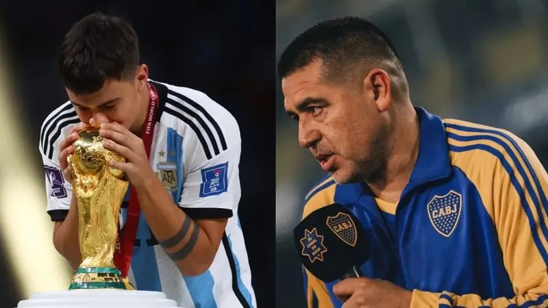 Paulo Dybala, Boca, Juan Román Riquelme, Selección Argentina