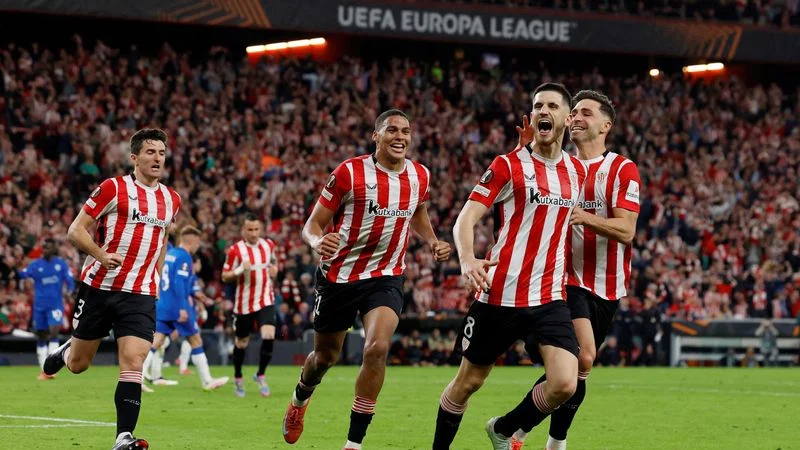 El Athletic de Bilbao sigue soñando con jugar la final de la Europa League en San Mamés