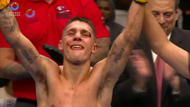 Boxeo: triunfazo del argentino Alan Crenz en el Mundial de Arabia Saudita