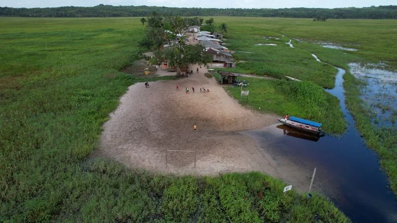 Líder indígena brasileño Raoni se opone a la extracción de petróleo en la Amazonia