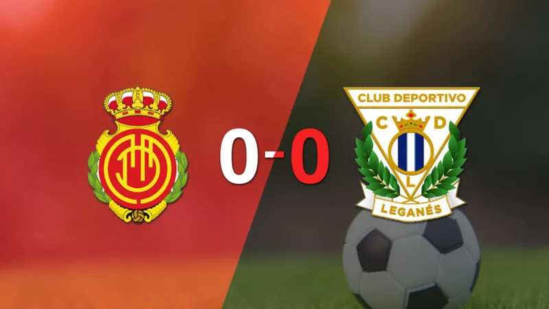 No hubo goles en el empate entre Mallorca y Leganés