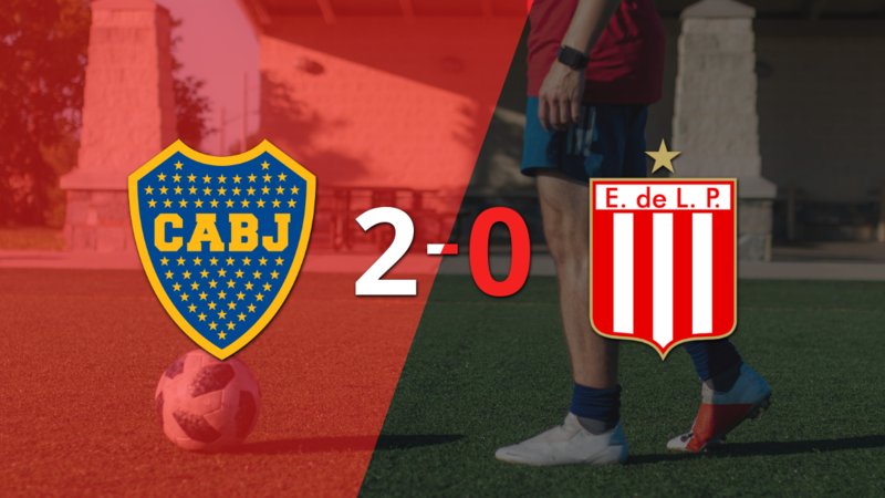 Sólido triunfo de Boca Juniors por 2-0 frente a Estudiantes