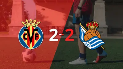 Real Sociedad empató 2-2 ante Villarreal con doblete de Mikel Oyarzábal Real Sociedad empató 2-2 ante Villarreal con doblete de Mikel Oyarzábal