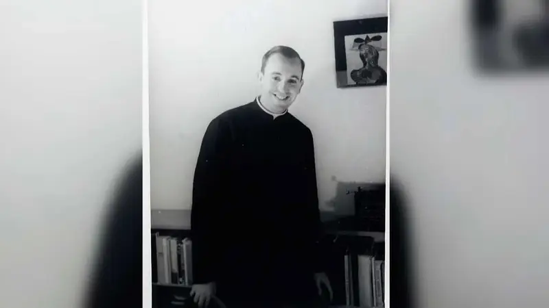 Bergoglio, cuando fue maestrillo en el Colegio Inmaculada.