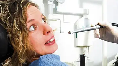 Paciente en el dentista. Paciente en el dentista.