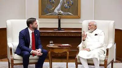 Modi y Vance anuncian avances en el acuerdo comercial entre India y EEUU Modi y Vance anuncian avances en el acuerdo comercial entre India y EEUU
