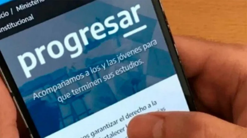 Sitio web de las Becas Progresar