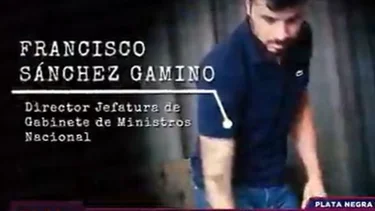 Echan a un funcionario del Gobierno que aparece en una cámara oculta de una supuesta coima