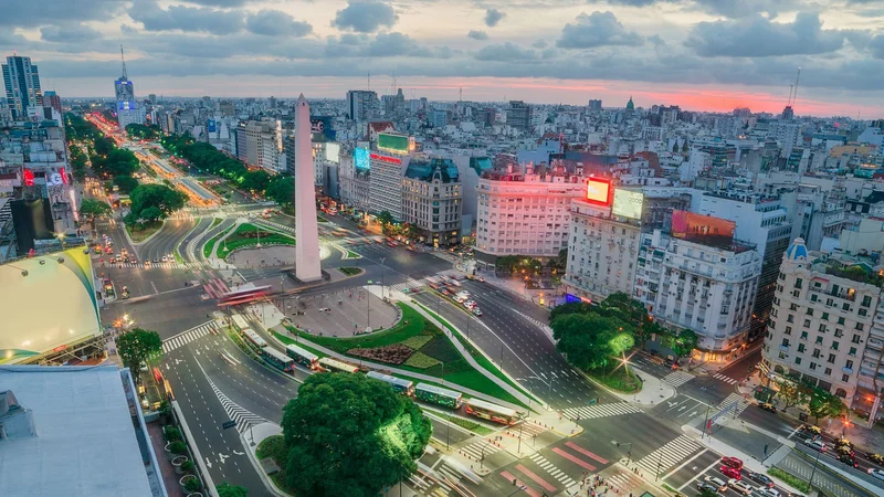 Vista aérea de Buenos Aires