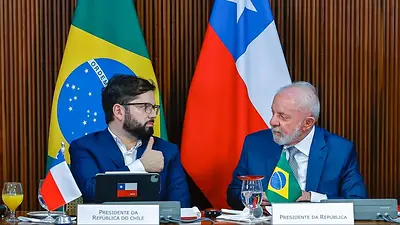 Lula y Boric defienden la integración regional ante la guerra comercial Lula y Boric defienden la integración regional ante la guerra comercial