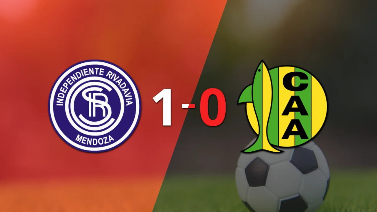 Con gol de penal de Sebastián Villa, Independiente Riv. (M) le ganó a Aldosivi por 1 a 0