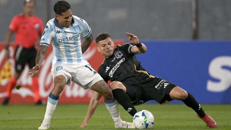 Racing rescató un empate de oro ante Colo Colo: resumen y goles del partido
