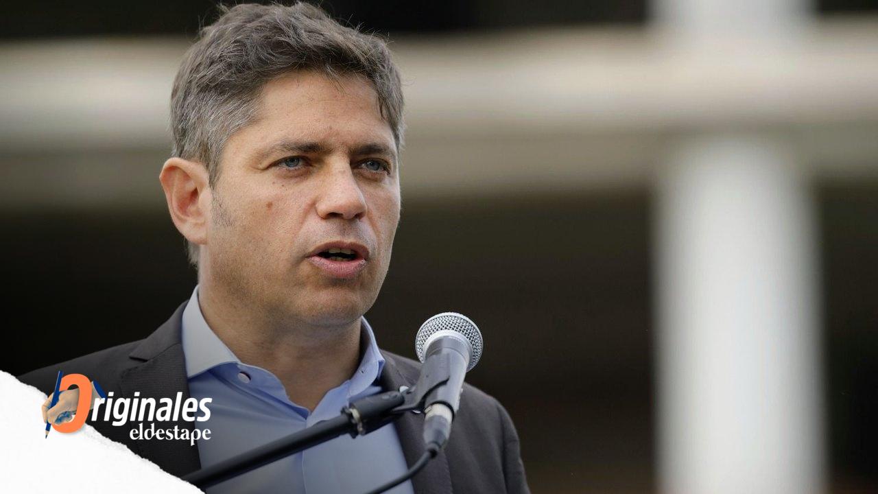 Kicillof estuvo en la sede del PJ donde habló Cristina Kirchner 
