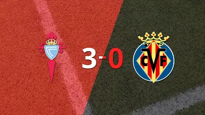 Celta liquidó con una goleada a Villarreal por 3 a 0 Celta liquidó con una goleada a Villarreal por 3 a 0