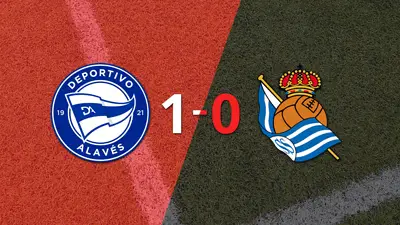Alavés derrotó 1-0 a Real Sociedad Alavés derrotó 1-0 a Real Sociedad