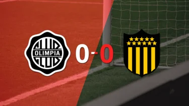 Sin goles, Olimpia y Peñarol igualaron el partido
