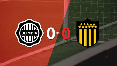 Sin goles, Olimpia y Peñarol igualaron el partido Sin goles, Olimpia y Peñarol igualaron el partido