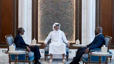 República Democrática del Congo y el M23 se comprometen a trabajar por la paz tras reunirse en Doha República Democrática del Congo y el M23 se comprometen a trabajar por la paz tras reunirse en Doha