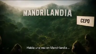 En un nuevo video hecho con IA, Milei tildó de monos a la oposición: "Mandrilandia" En un nuevo video hecho con IA, Milei tildó de monos a la oposición: "Mandrilandia"