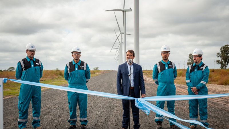 YPF Luz pone en marcha el Parque Eólico General Levalle: el más potente del país