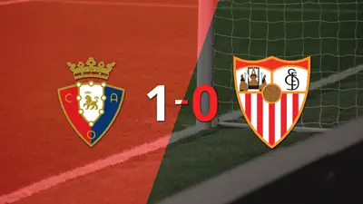 Sevilla perdió 1-0 ante Osasuna Sevilla perdió 1-0 ante Osasuna