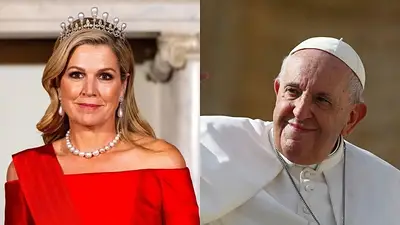 Máxima y el Papa Máxima y el Papa