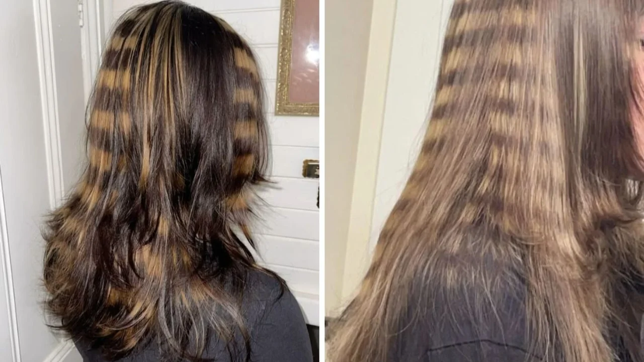 Cómo es el raccon hair, el corte de pelo que es tendencia en 2025.