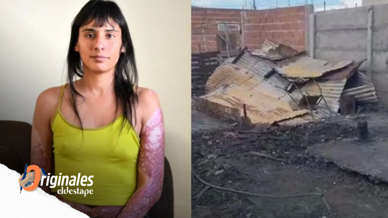 De AcompañAR a AbandonAR: su ex quiso quemarla viva con sus hijos y, sin ayuda estatal, ahora depende de donaciones