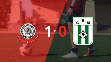A Corinthians le alcanzó con un gol para derrotar a Racing (U) en el estadio Arena Corinthians