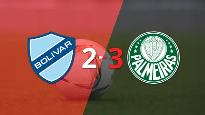 Derrota de Bolívar ante Palmeiras a pesar del doblete de Fábio Gomes Derrota de Bolívar ante Palmeiras a pesar del doblete de Fábio Gomes