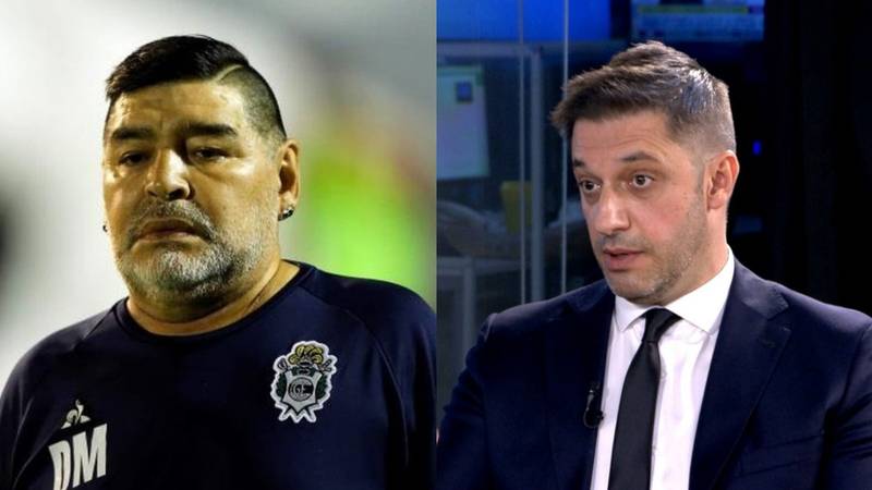 Diego Maradona, Matías Morla, Dalma Maradona, Gianinna Maradona.
