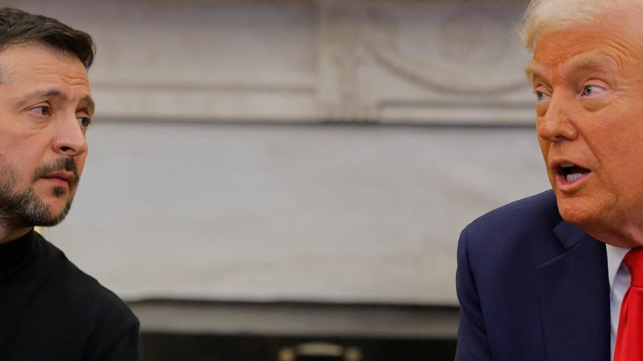Zelenski se reunió con Trump en Roma, según un portavoz ucraniano