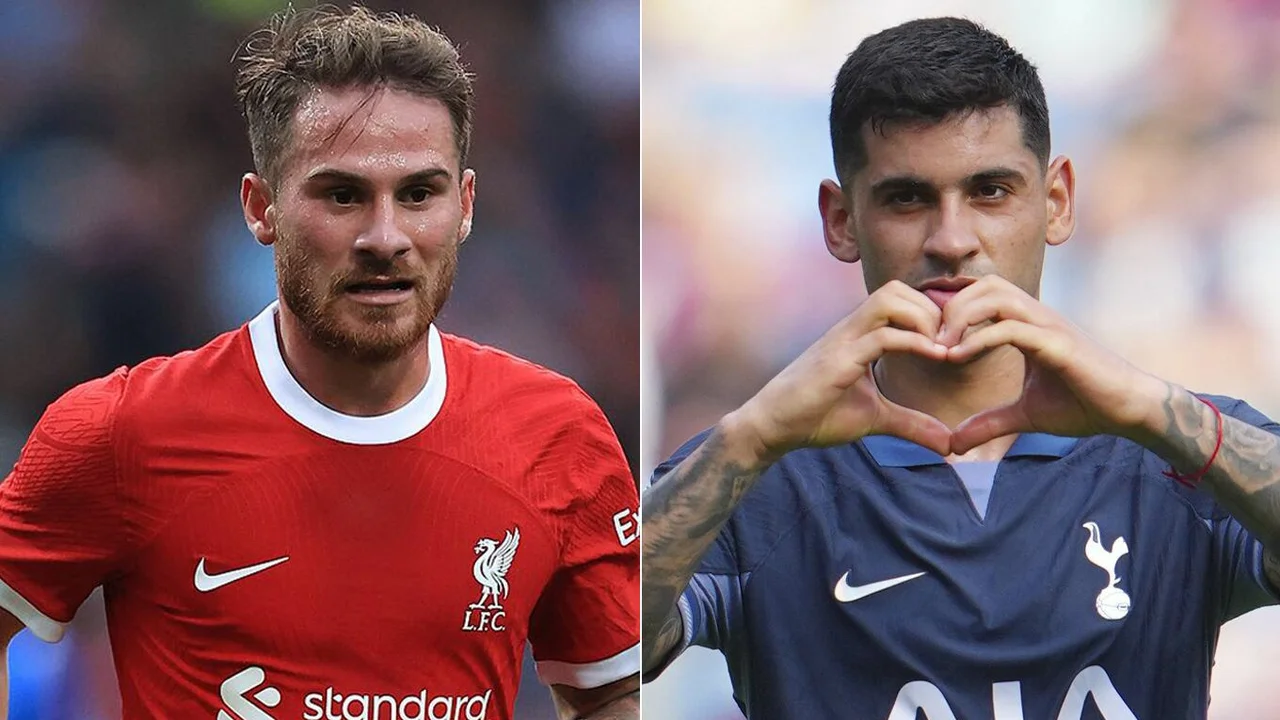 Alexis Mac Allister Cuti Romero Tottenham Liverpool