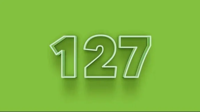 Numerología 127