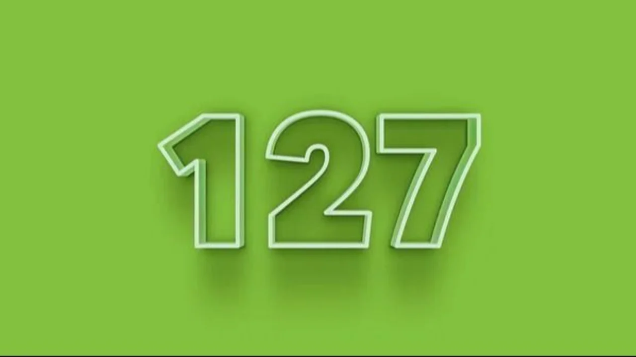 Numerología 127