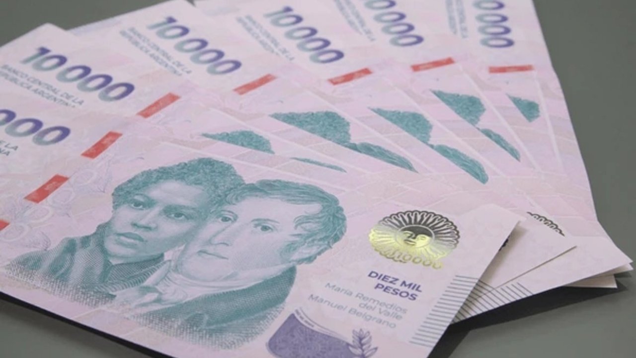 Billetes de $10.000