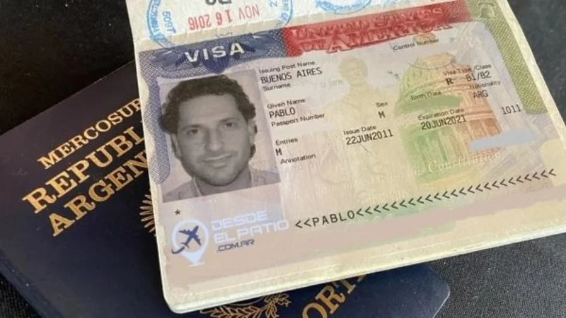 Visa Estados Unidos.