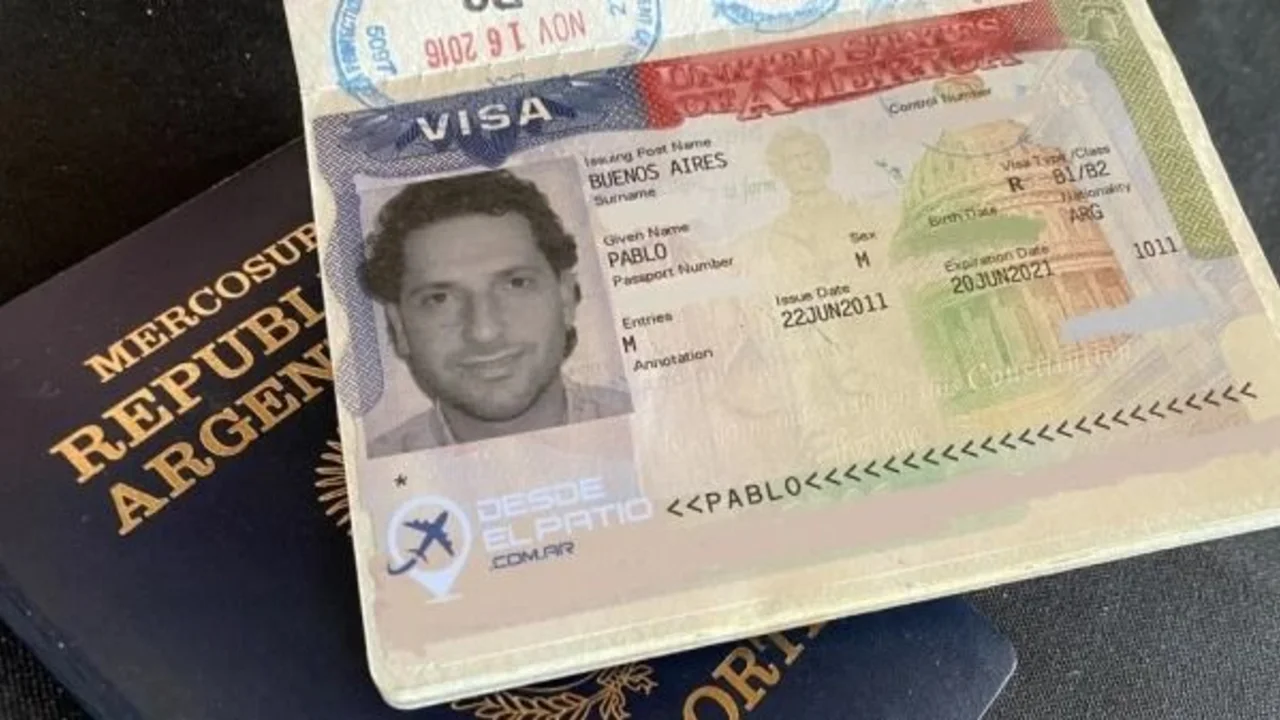Visa Estados Unidos.