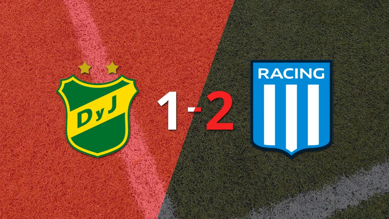 Racing Club logra remontada y gana 2-1 a Defensa y Justicia con un gol agónico