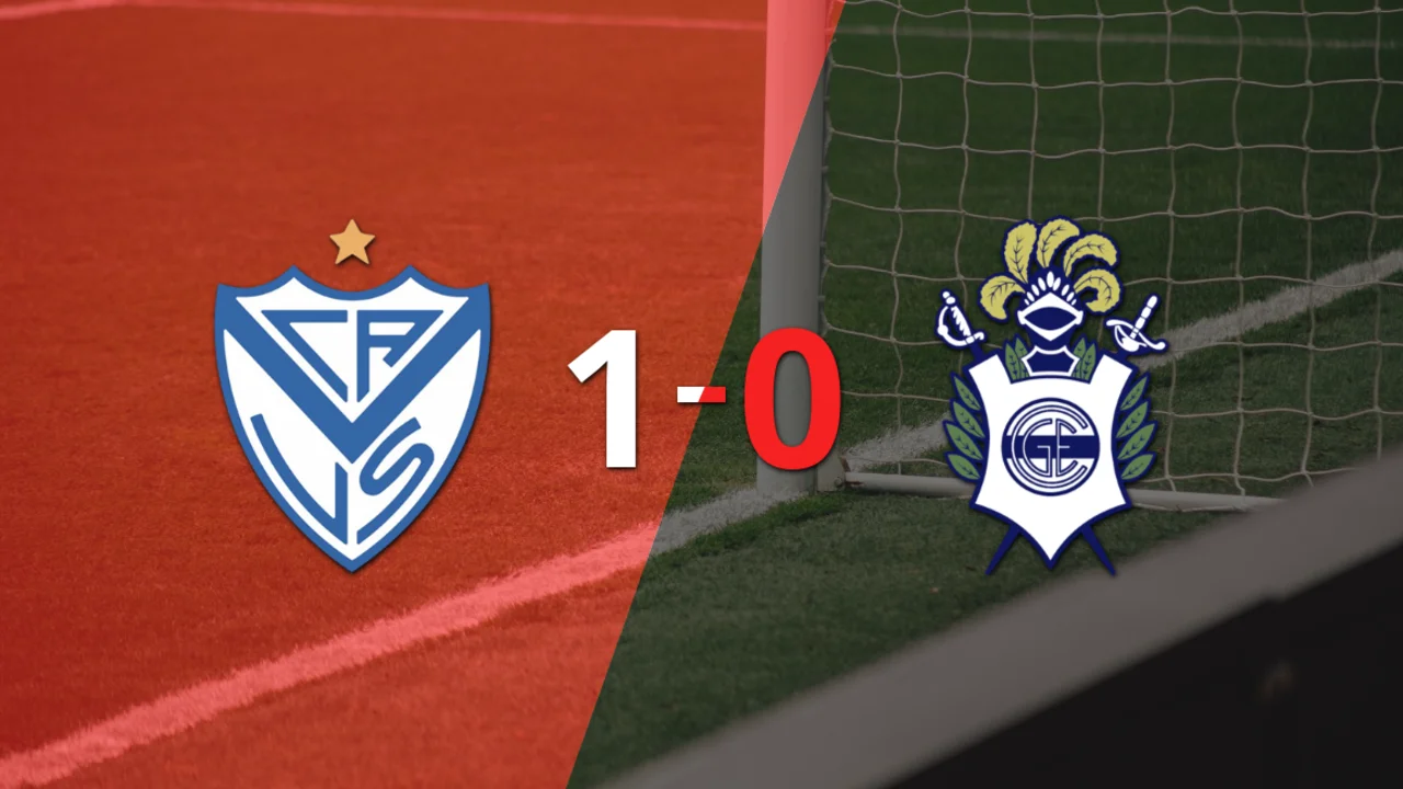 Con un solo gol, Vélez derrotó a Gimnasia en el el Fortín