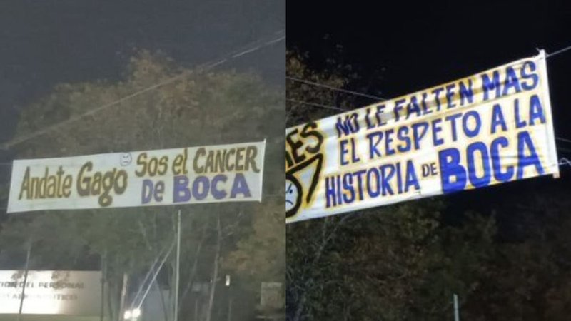 Los violentos pasacalles en Boca contra Gago, los jugadores y la dirigencia