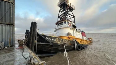 Se hundió un barco y alertan que será "moneda corriente" con la desregulación de Sturzenegger