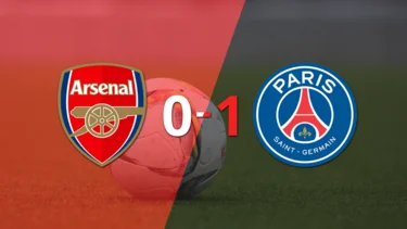 En el partido de ida, PSG gana 0-1 a Arsenal