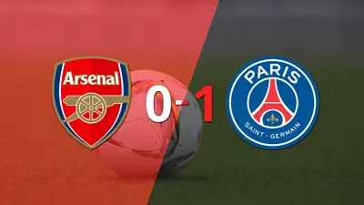En el partido de ida, PSG gana 0-1 a Arsenal En el partido de ida, PSG gana 0-1 a Arsenal