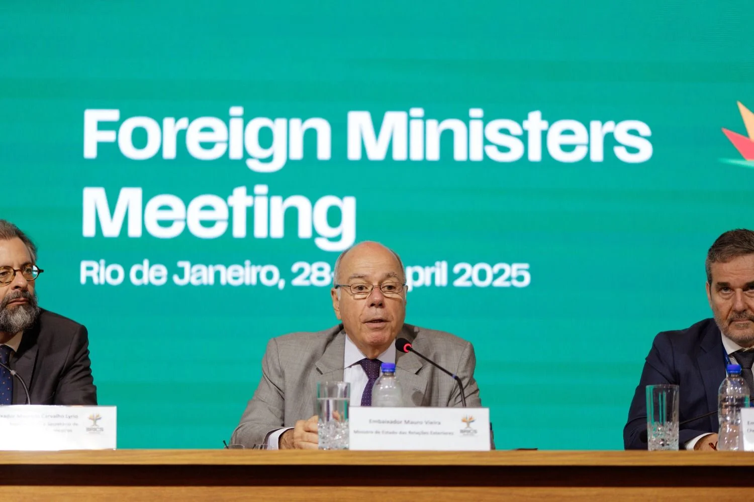 Briefing: Foreign Ministers Meeting Briefing: reunião de Ministros das Relações Exteriores Credit: Isabela Castilho | BRICS Brasil