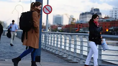 Frío en Buenos Aires. Frío en Buenos Aires.