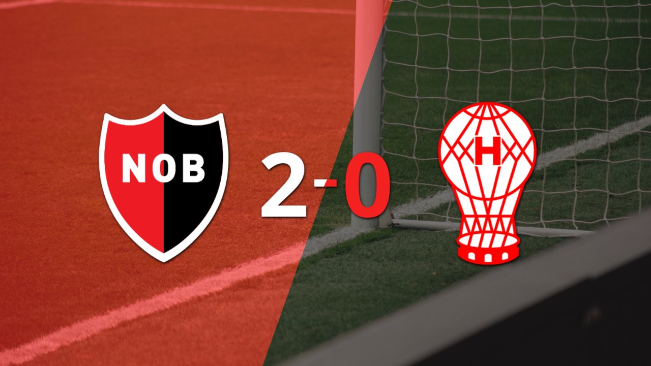 Newell`s celebró una victoria 2-0 sobre Huracán