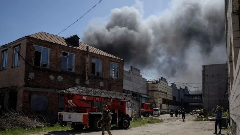 Drones rusos atacan las ciudades ucranianas de Járkov y Dnipro y dejan un muerto y 46 heridos