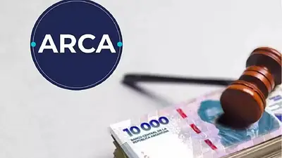 Logo de Arca y billetes Logo de Arca y billetes