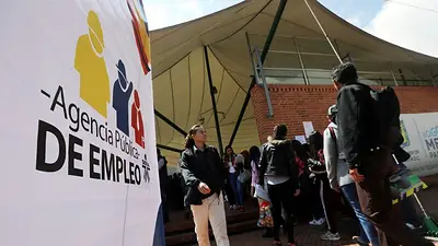 Desempleo en Colombia disminuye a un dígito en marzo Desempleo en Colombia disminuye a un dígito en marzo